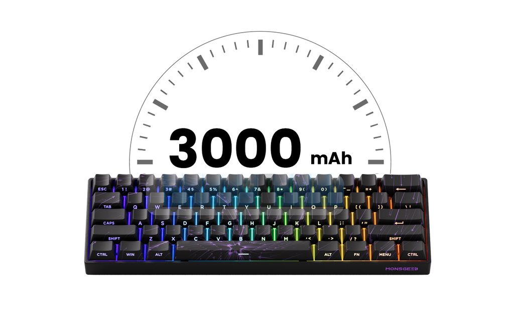 60% Magnetic Switch Gaming Keyboard with Rapid Trigger & 8K ARGB