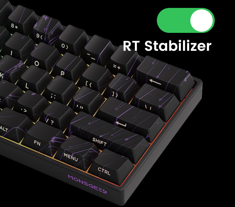 60% Magnetic Switch Gaming Keyboard with Rapid Trigger & 8K ARGB