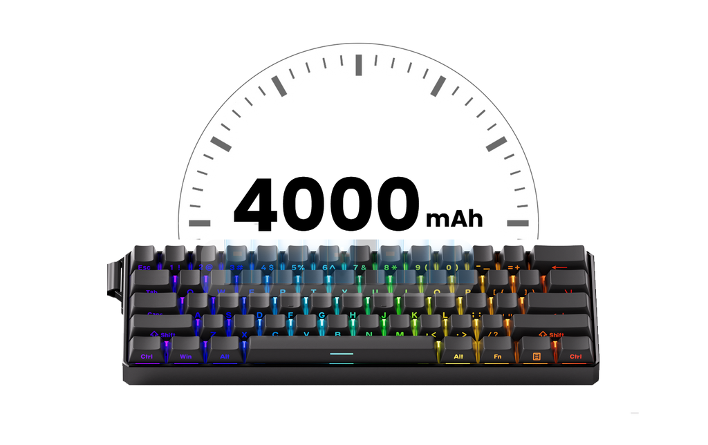 60% Magnetic Switch Gaming Keyboard with Rapid Trigger & 8K ARGB