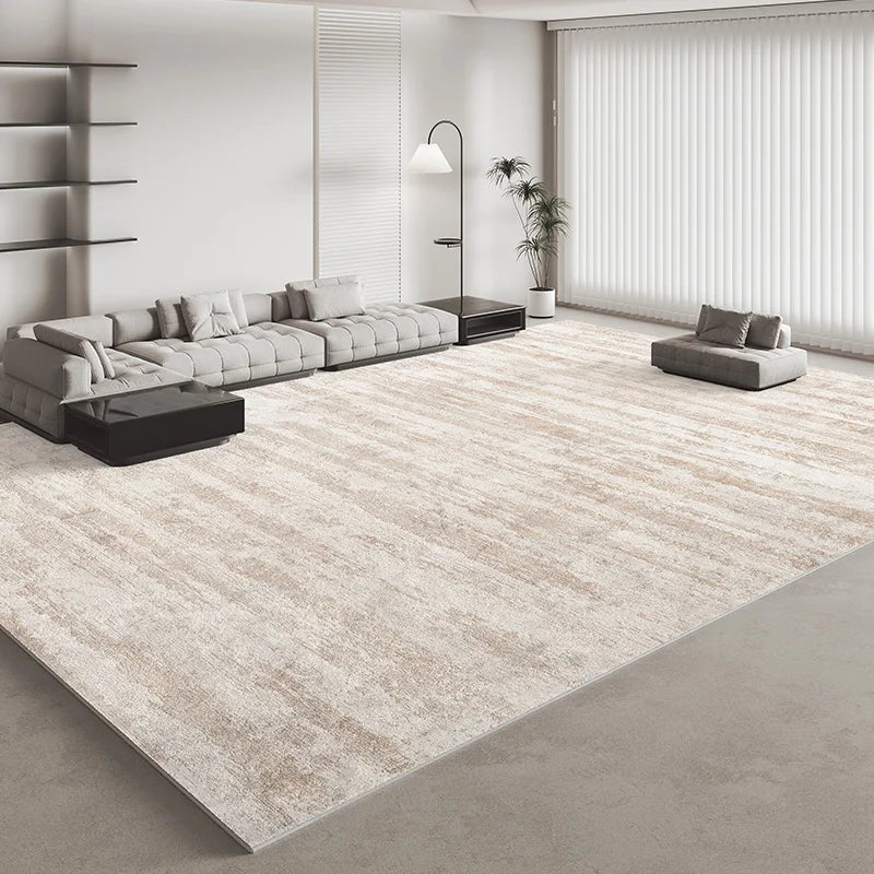 Italian Minimalist Carpets for Living Room Light Luxury Bedroom Decor Plush Carpet Fluffy Soft Large Area Rug Home Cloakroom Mat