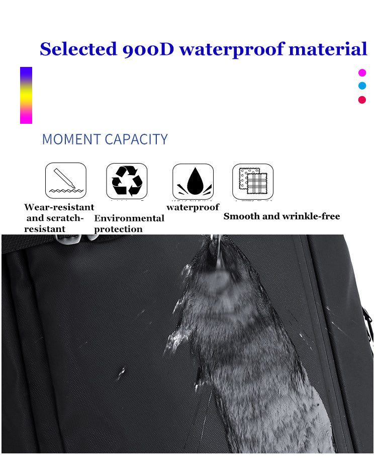 Smart LED Display Laptop Backpack for Travel & School (15.6")
