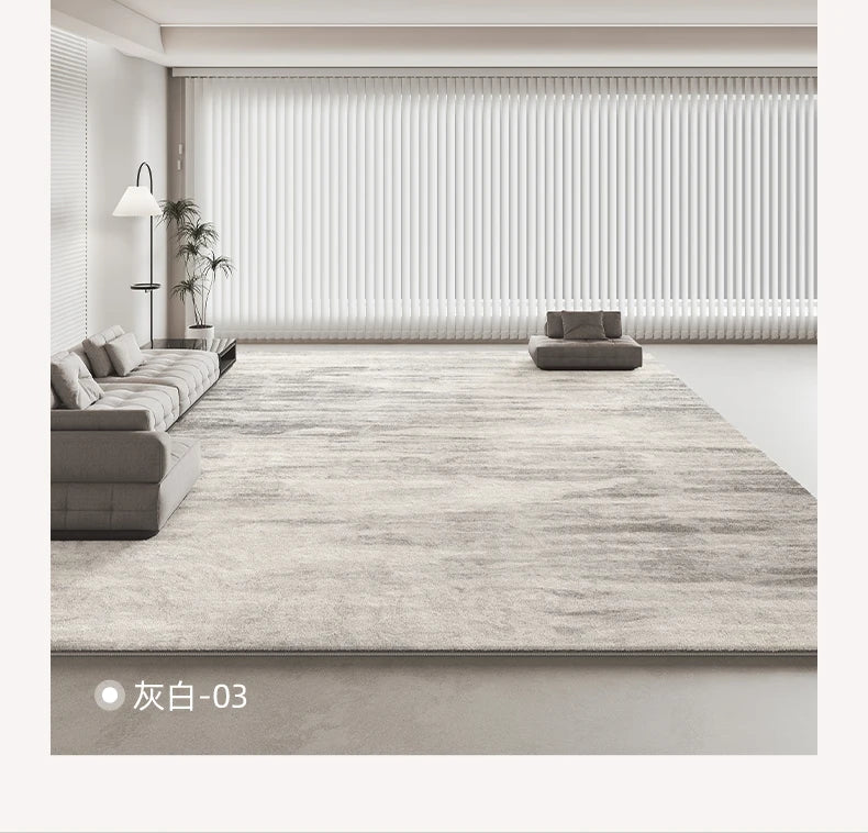 Italian Minimalist Carpets for Living Room Light Luxury Bedroom Decor Plush Carpet Fluffy Soft Large Area Rug Home Cloakroom Mat