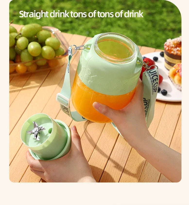 Portable Wireless Electric Juicer Cup  Blender