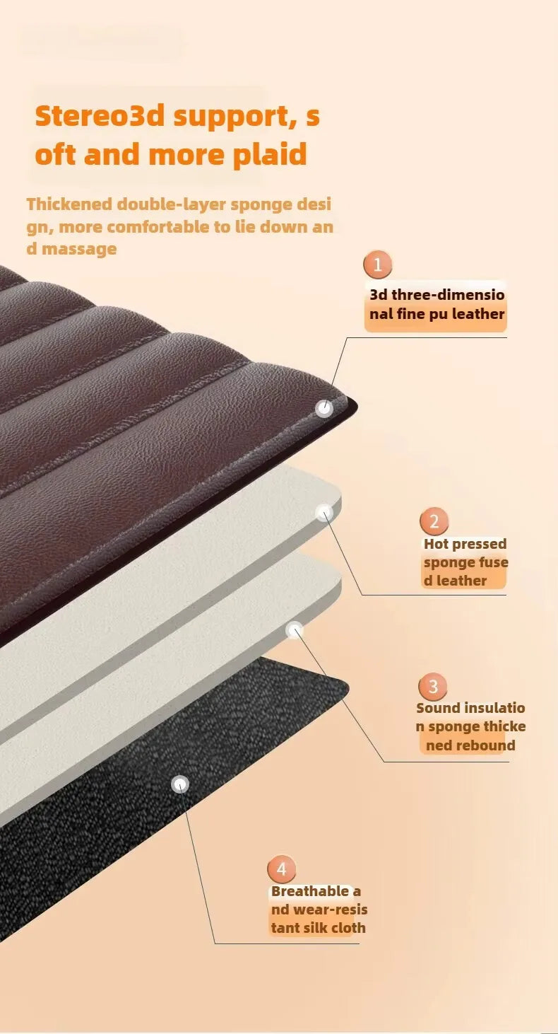 Electric Full Body Massage Mattress – Heating, Airbag & Vibration Massage Cushion