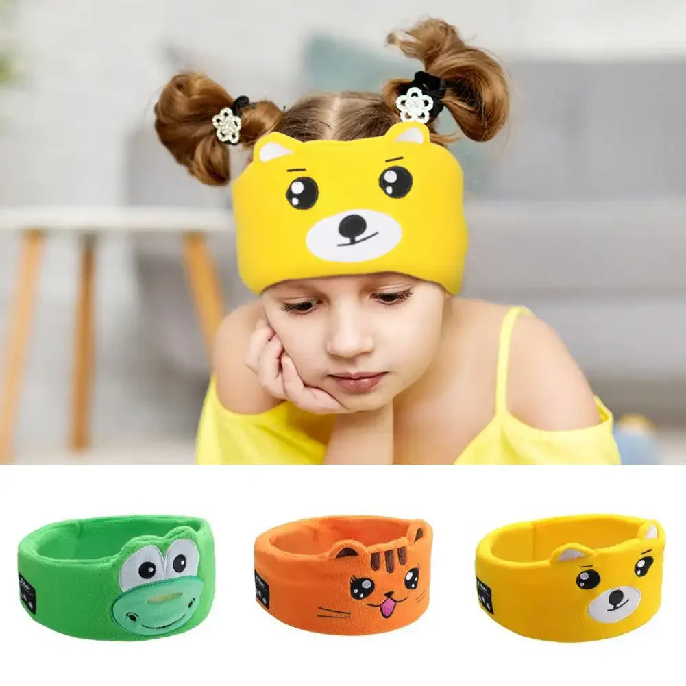 Soft Kids Bluetooth Eye Mask – Comfortable Sleep Headphones
