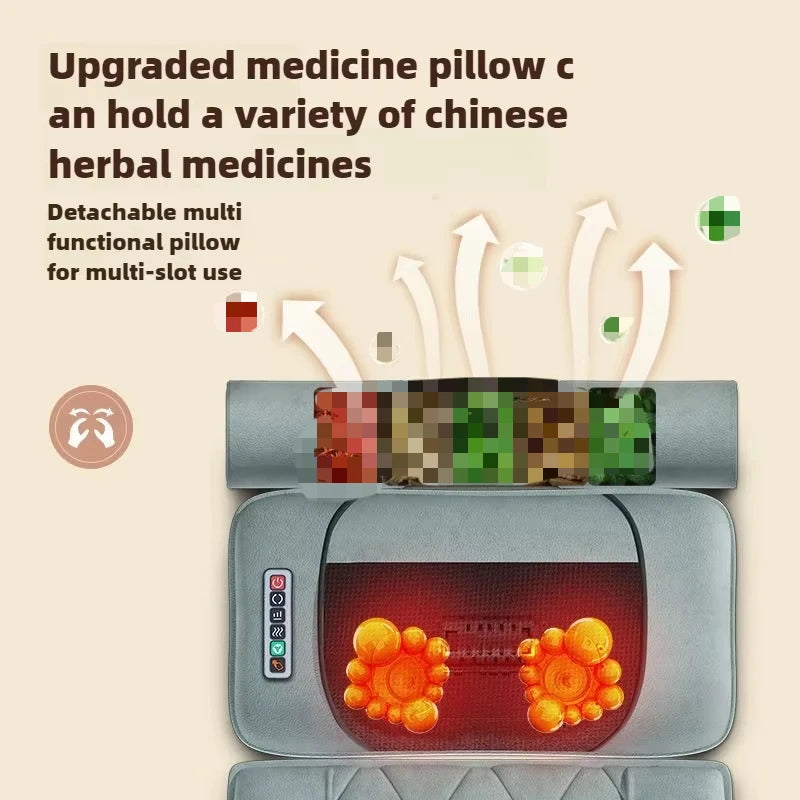 Electric Full Body Massage Mattress – Heating, Airbag & Vibration Massage Cushion