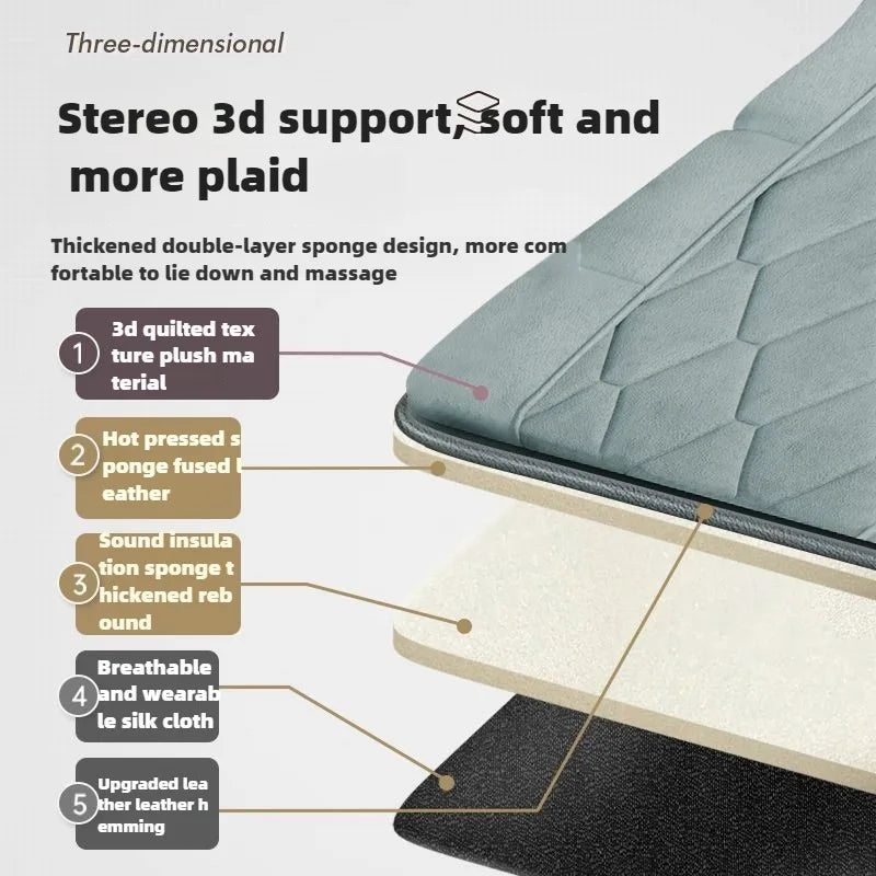 Electric Full Body Massage Mattress – Heating, Airbag & Vibration Massage Cushion