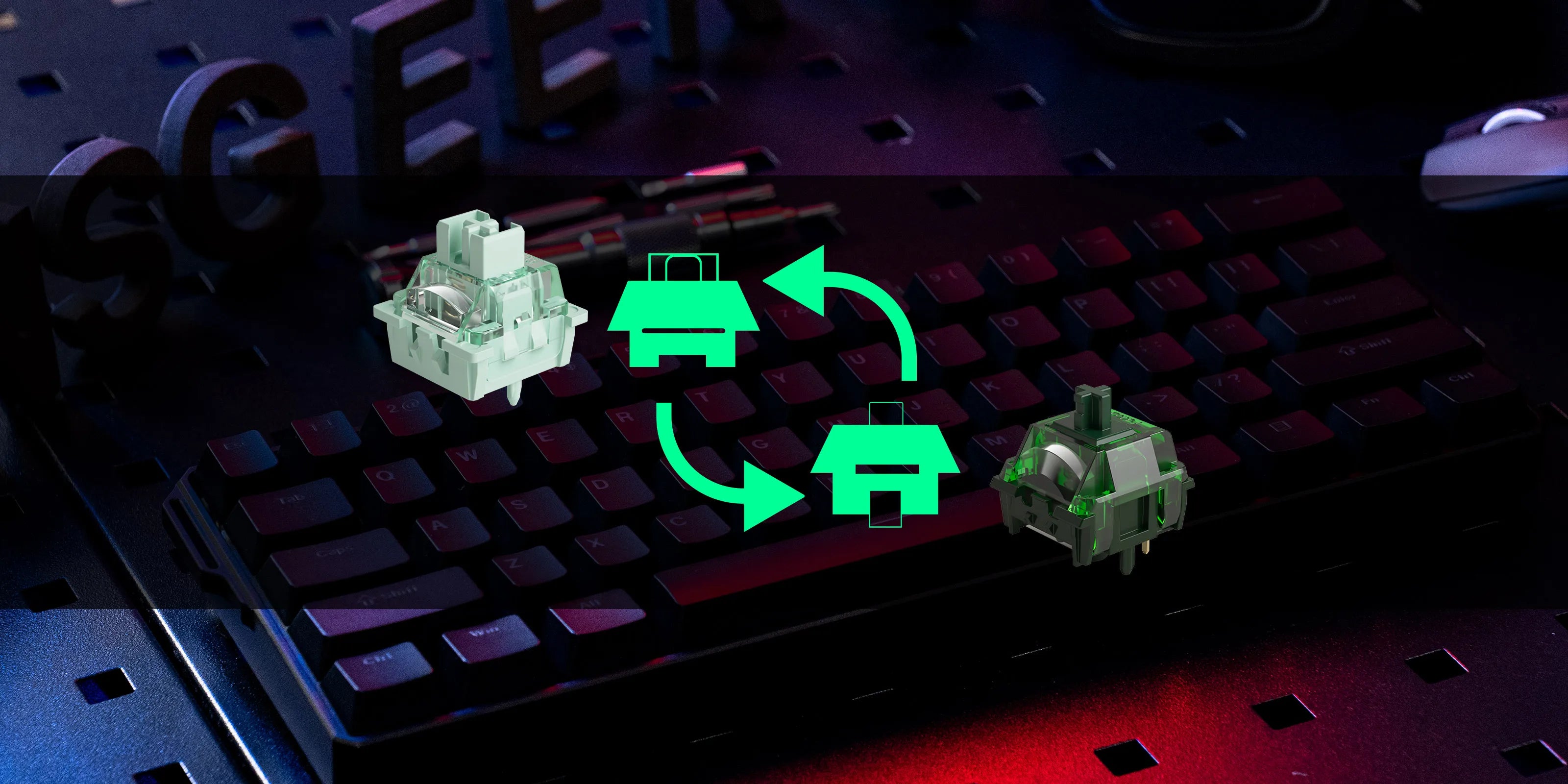 60% Magnetic Switch Gaming Keyboard with Rapid Trigger & 8K ARGB