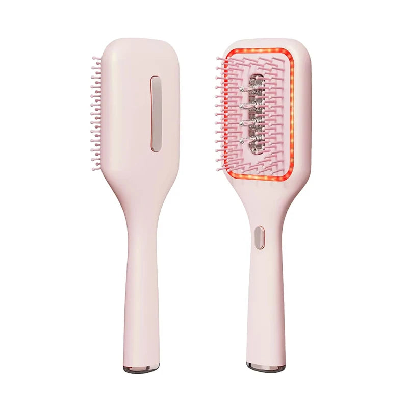 2025 New Vibration Scalp Massage Red Light Guide Comb Hair Growth Care