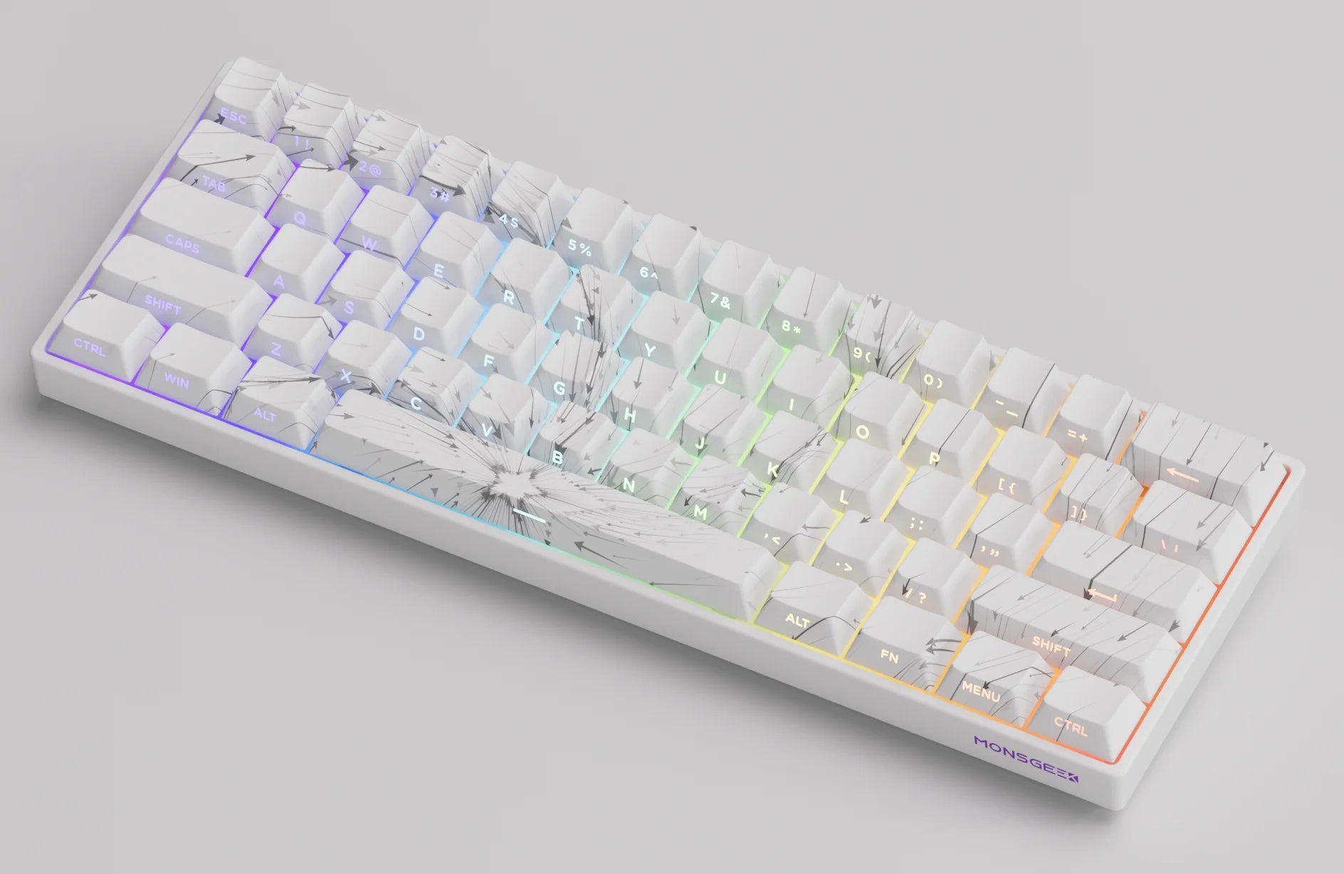 60% Magnetic Switch Gaming Keyboard with Rapid Trigger & 8K ARGB