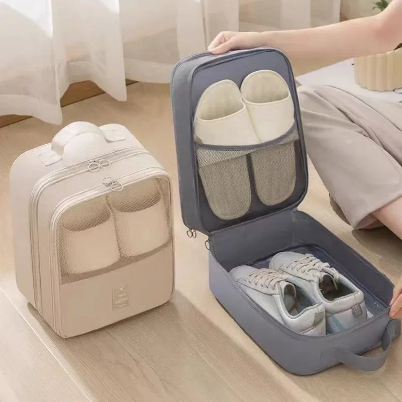 1PC Portable Travel Shoe Bag Multifunction Toiletries Sundries Underwear Clothes Bags Shoe Organizer Storage  Accessories
