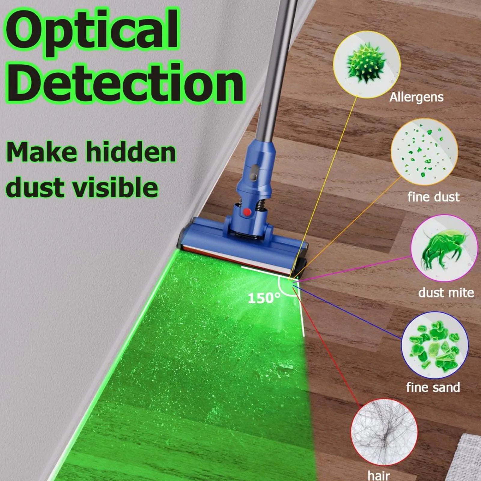 Vacuum Cleaner w/ LED light