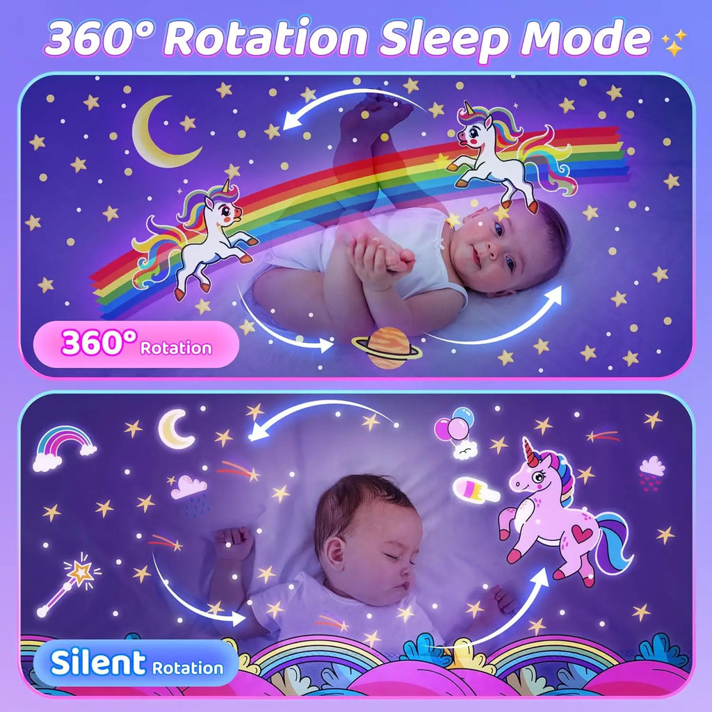 Kids Star Projector with 21 Films & Bluetooth Speaker