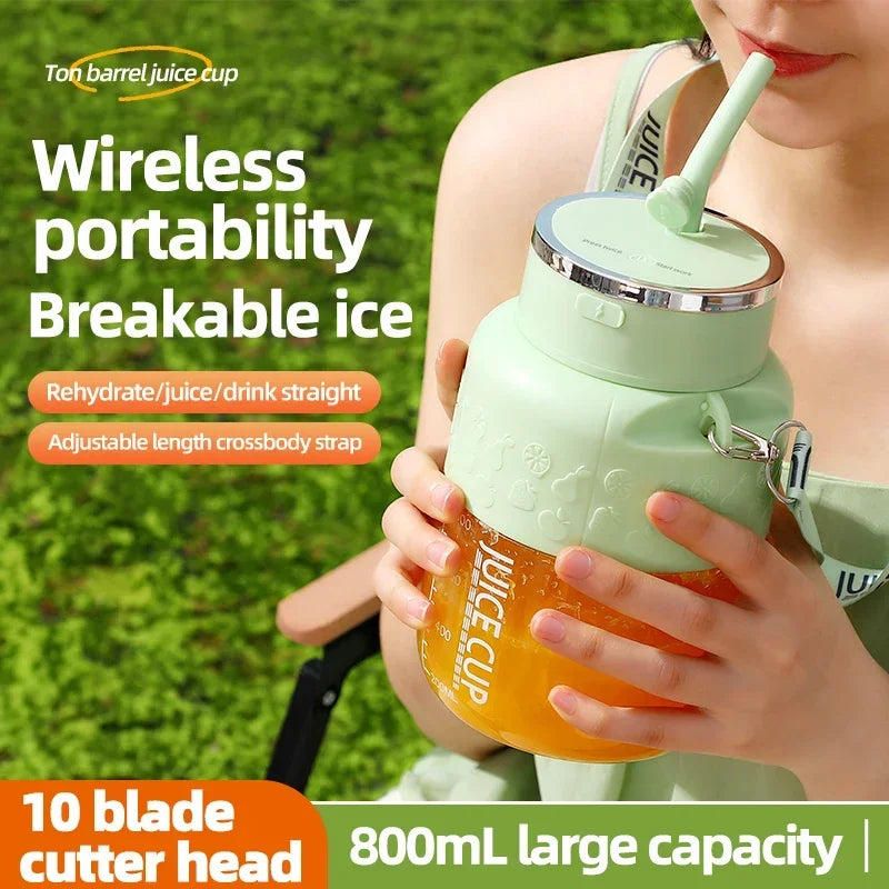 Portable Wireless Electric Juicer Cup  Blender