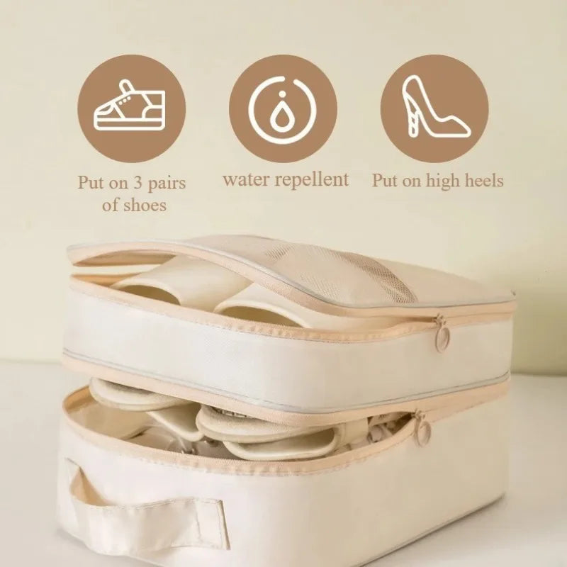 1PC Portable Travel Shoe Bag Multifunction Toiletries Sundries Underwear Clothes Bags Shoe Organizer Storage  Accessories