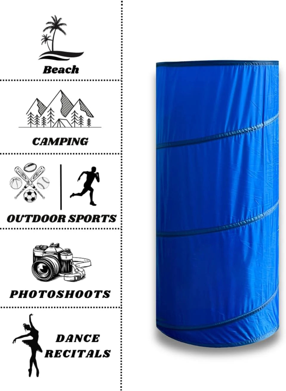Portable Pop-Up Privacy Tent – Instant Outdoor Changing Room