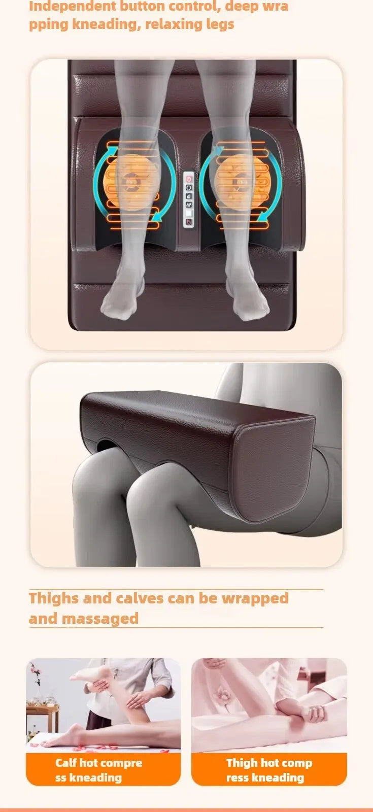 Electric Full Body Massage Mattress – Heating, Airbag & Vibration Massage Cushion