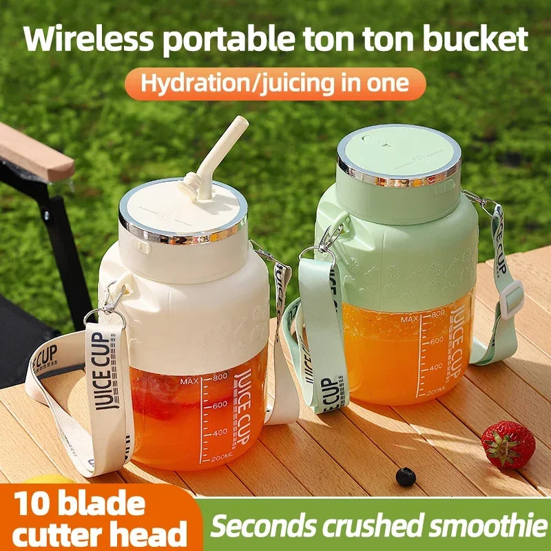 Portable Wireless Electric Juicer Cup  Blender