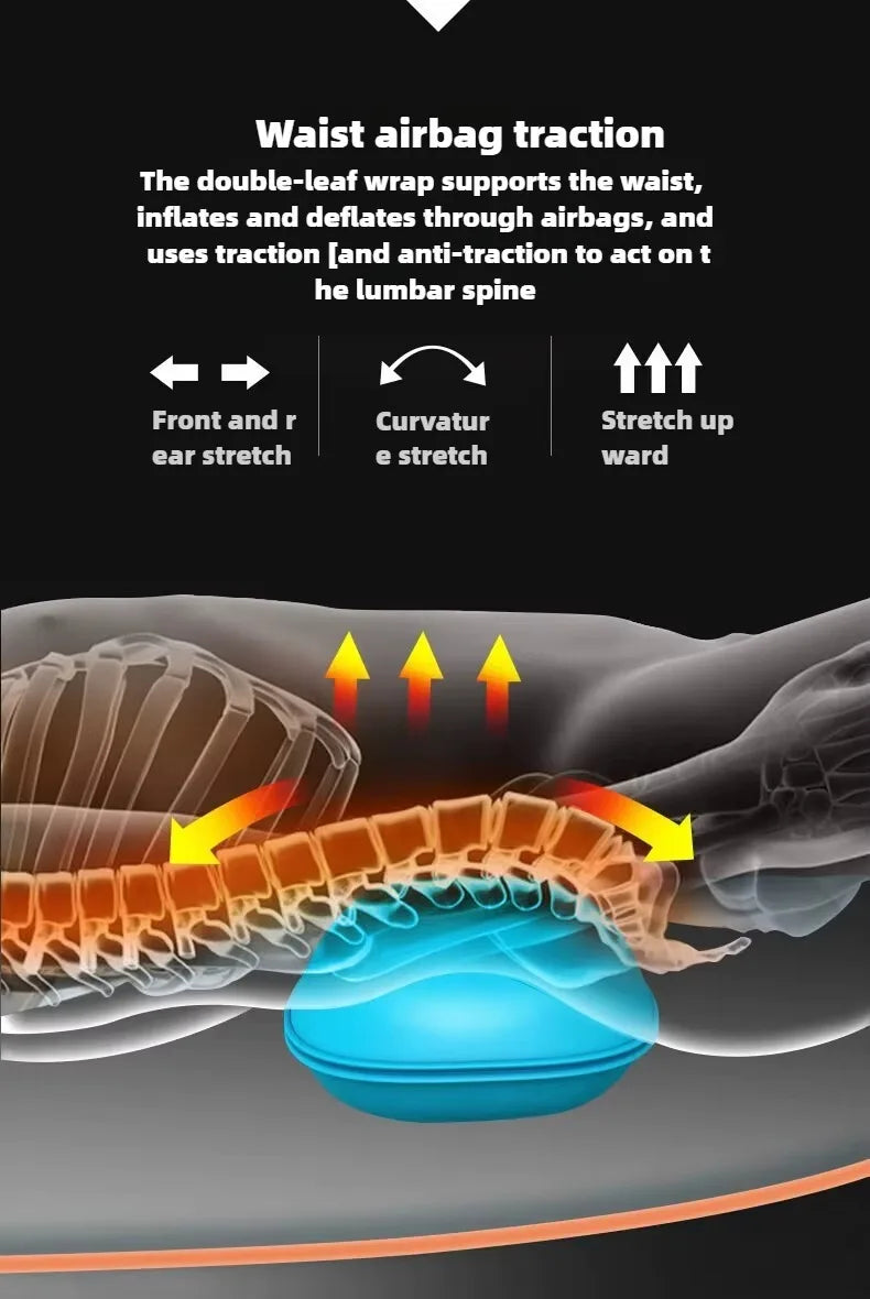 Electric Full Body Massage Mattress – Heating, Airbag & Vibration Massage Cushion