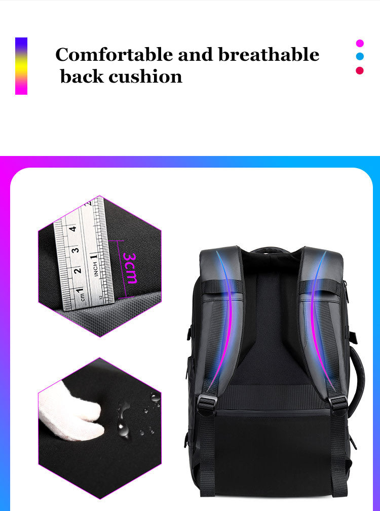 Smart LED Display Laptop Backpack for Travel & School (15.6")