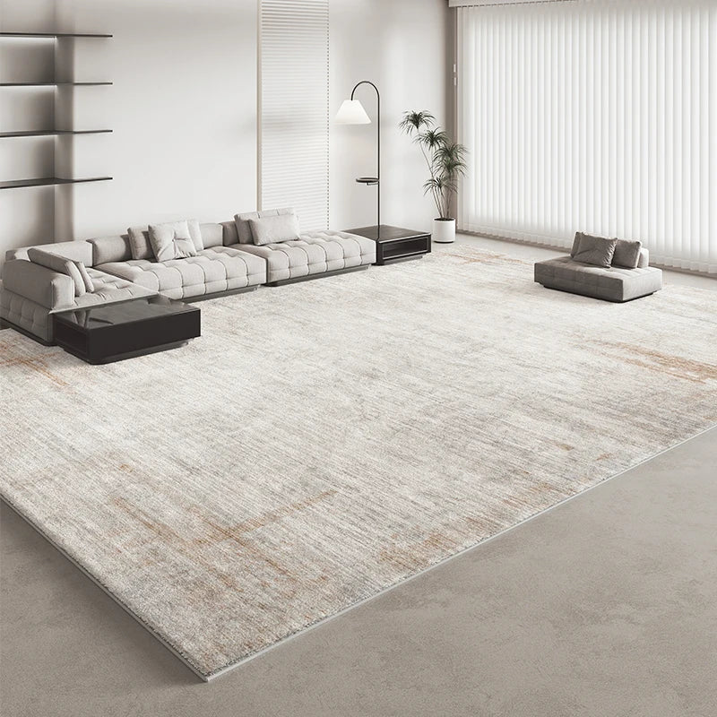 Italian Minimalist Carpets for Living Room Light Luxury Bedroom Decor Plush Carpet Fluffy Soft Large Area Rug Home Cloakroom Mat