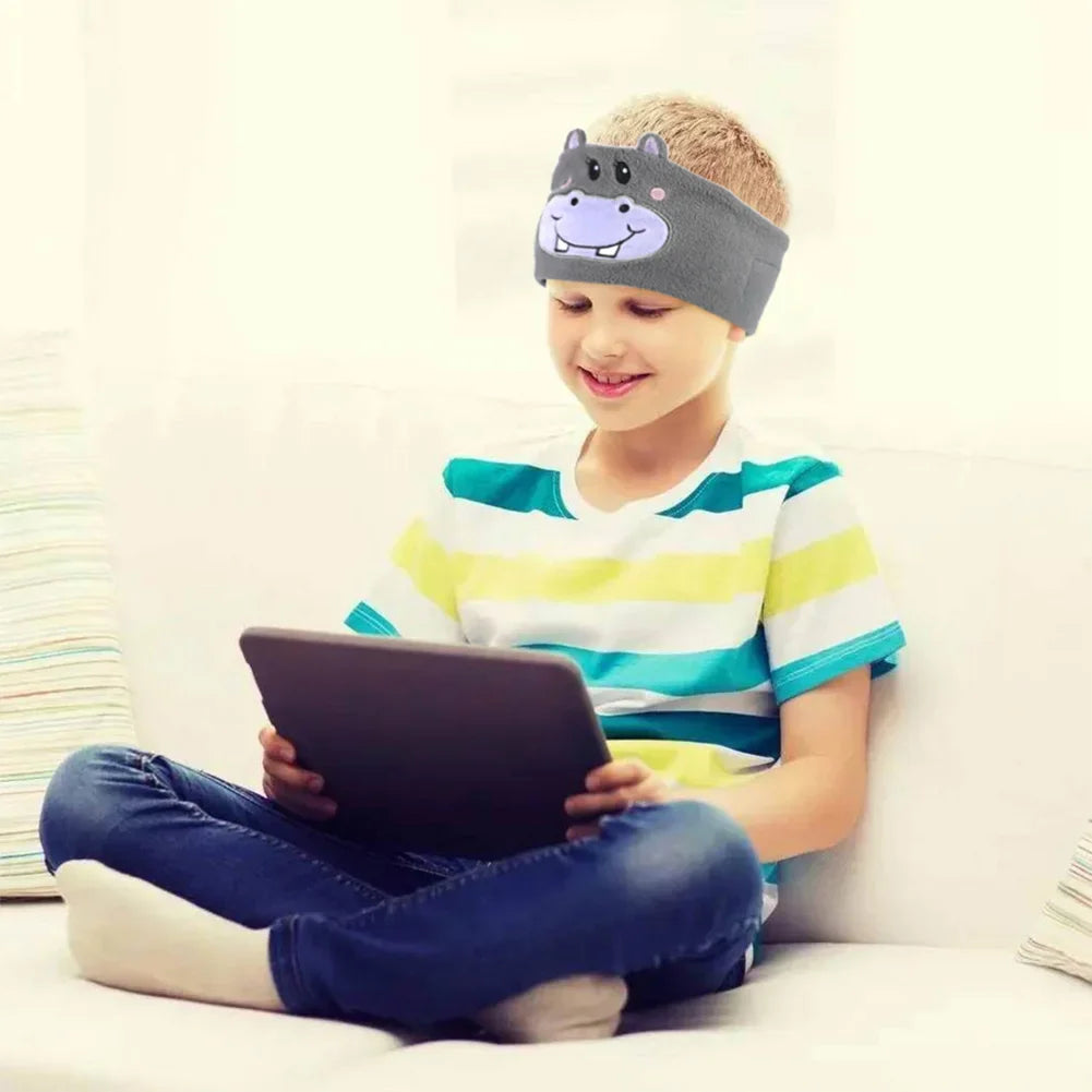 Soft Kids Bluetooth Eye Mask – Comfortable Sleep Headphones