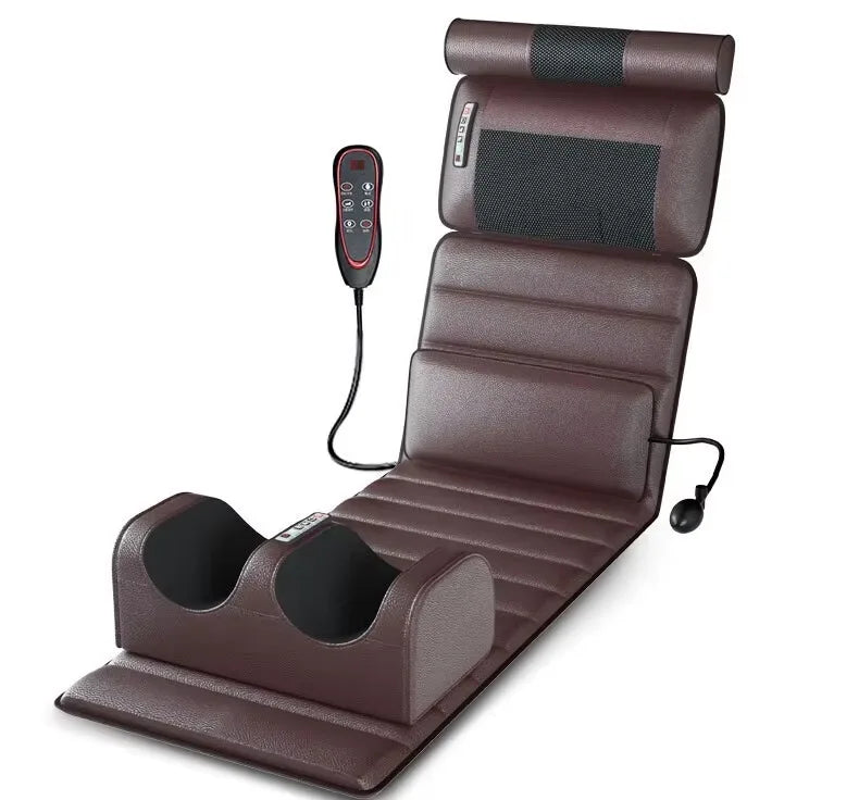 Electric Full Body Massage Mattress – Heating, Airbag & Vibration Massage Cushion