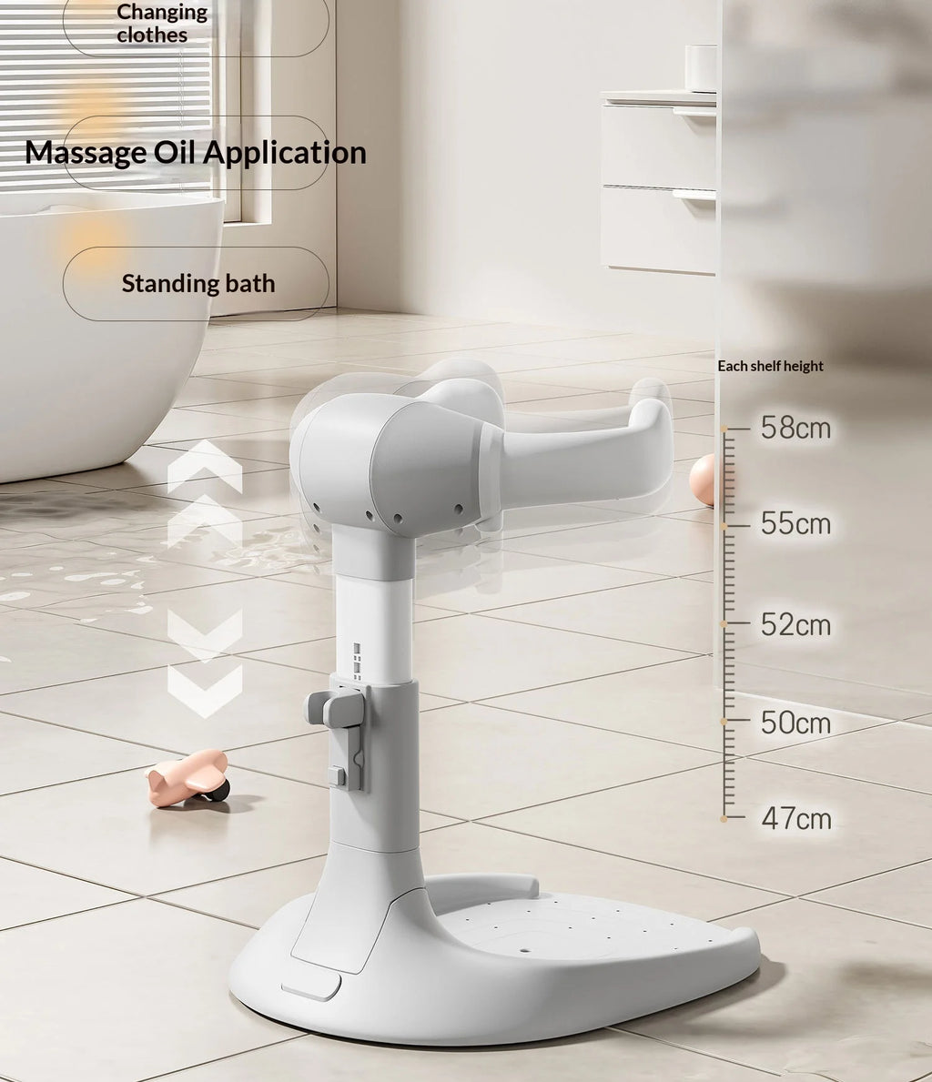 Portable Foldable Baby Bathtub – Non-Slip Space-Saving Bath Tub for Newborns & Toddlers