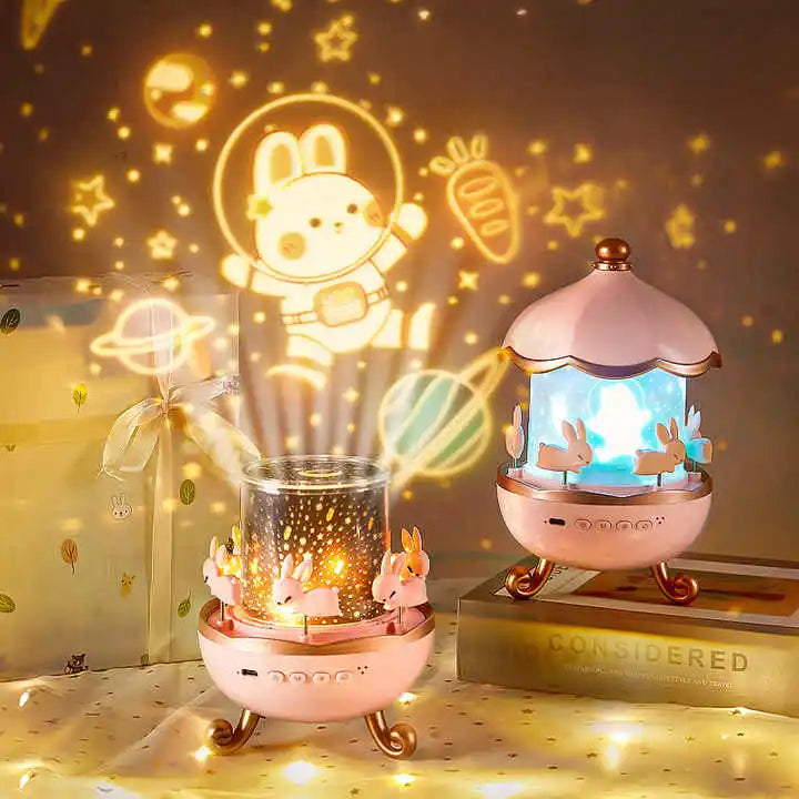 Kids Star Projector with 21 Films & Bluetooth Speaker