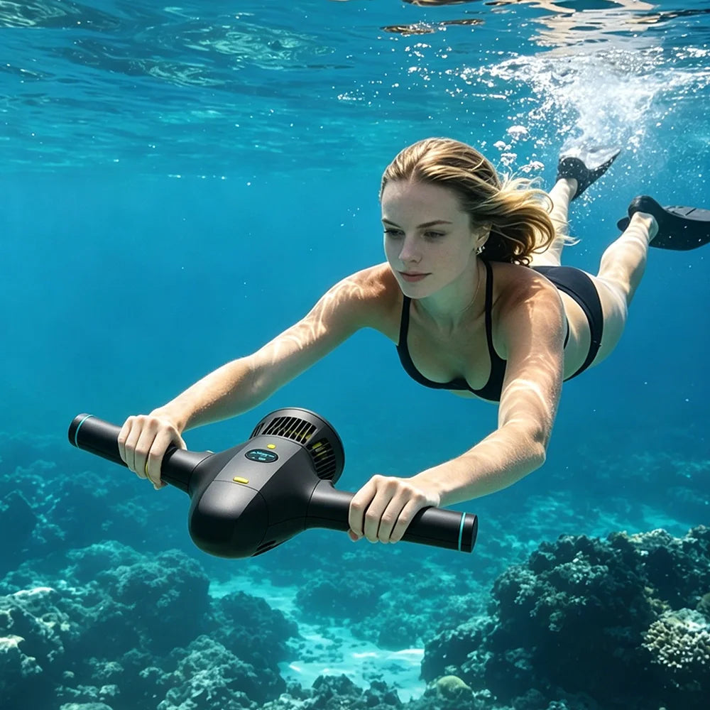 Smart Underwater Scooter & Paddle Board Motor with Camera