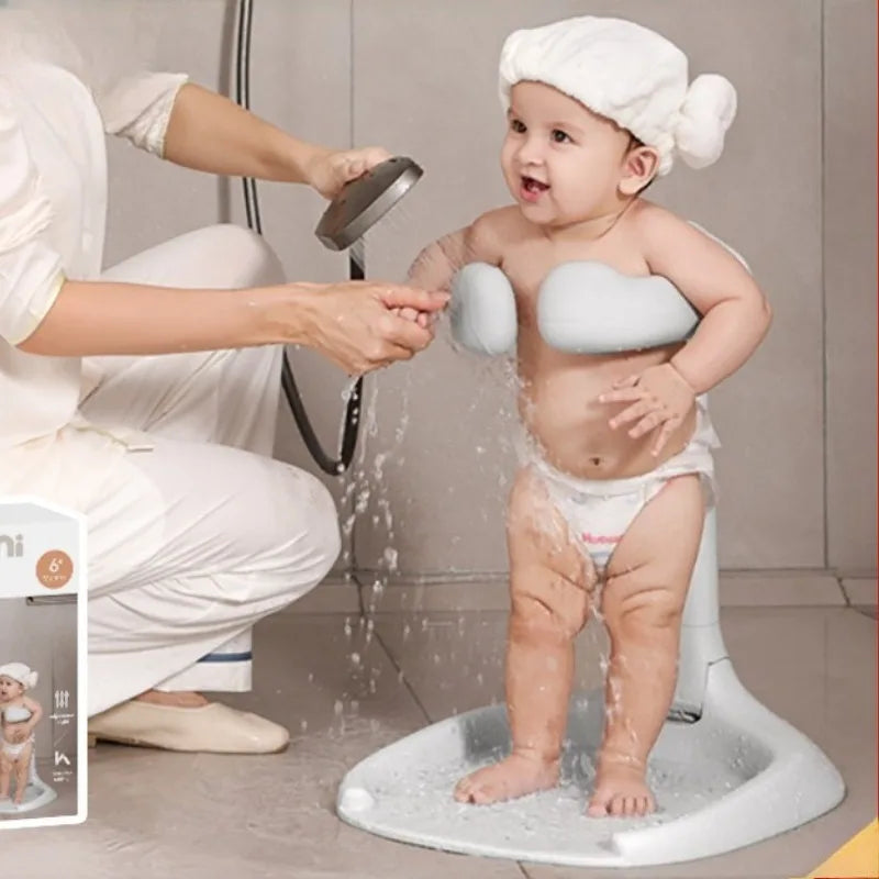 Portable Foldable Baby Bathtub – Non-Slip Space-Saving Bath Tub for Newborns & Toddlers