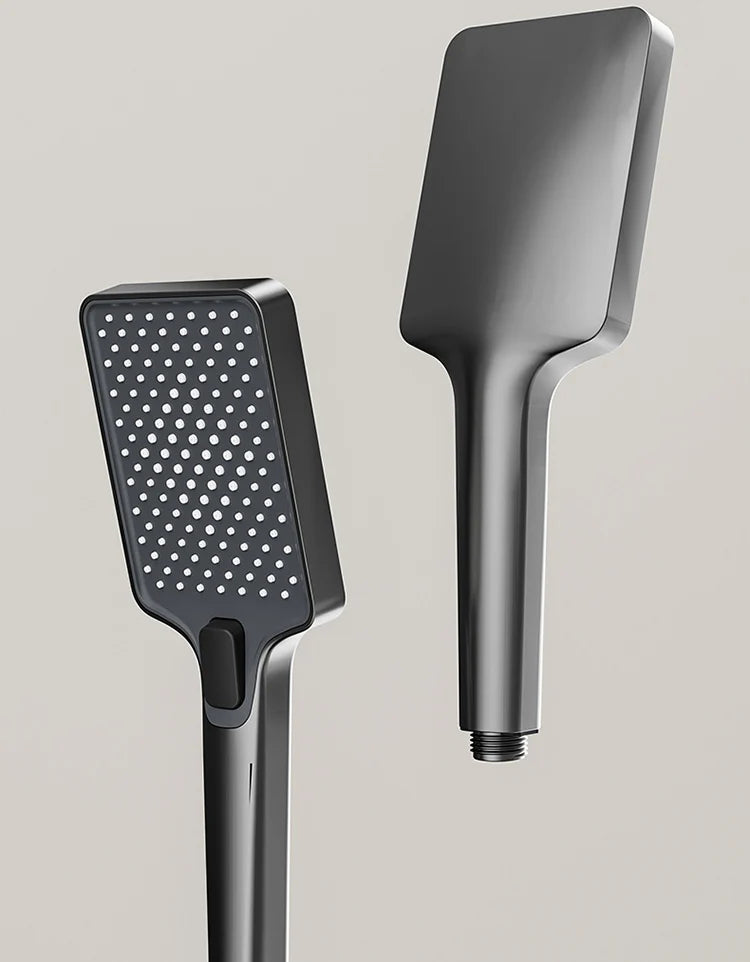 Digital Display Shower System Set with Ambient LED Light & Piano Controls