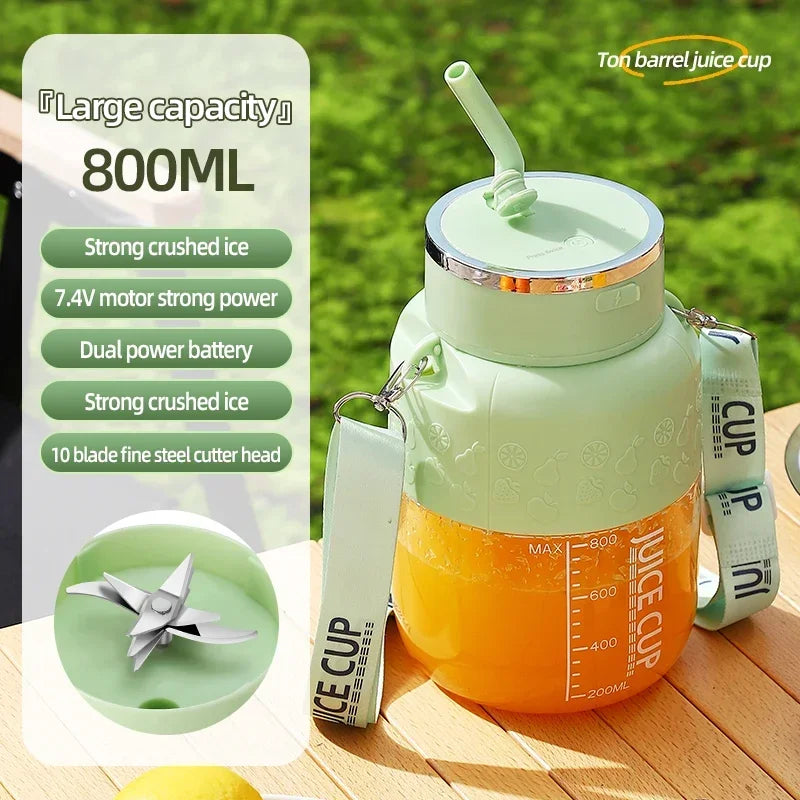 Portable Wireless Electric Juicer Cup  Blender