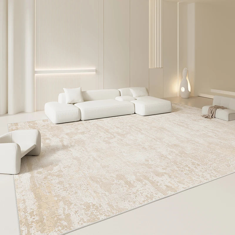 Italian Minimalist Carpets for Living Room Light Luxury Bedroom Decor Plush Carpet Fluffy Soft Large Area Rug Home Cloakroom Mat