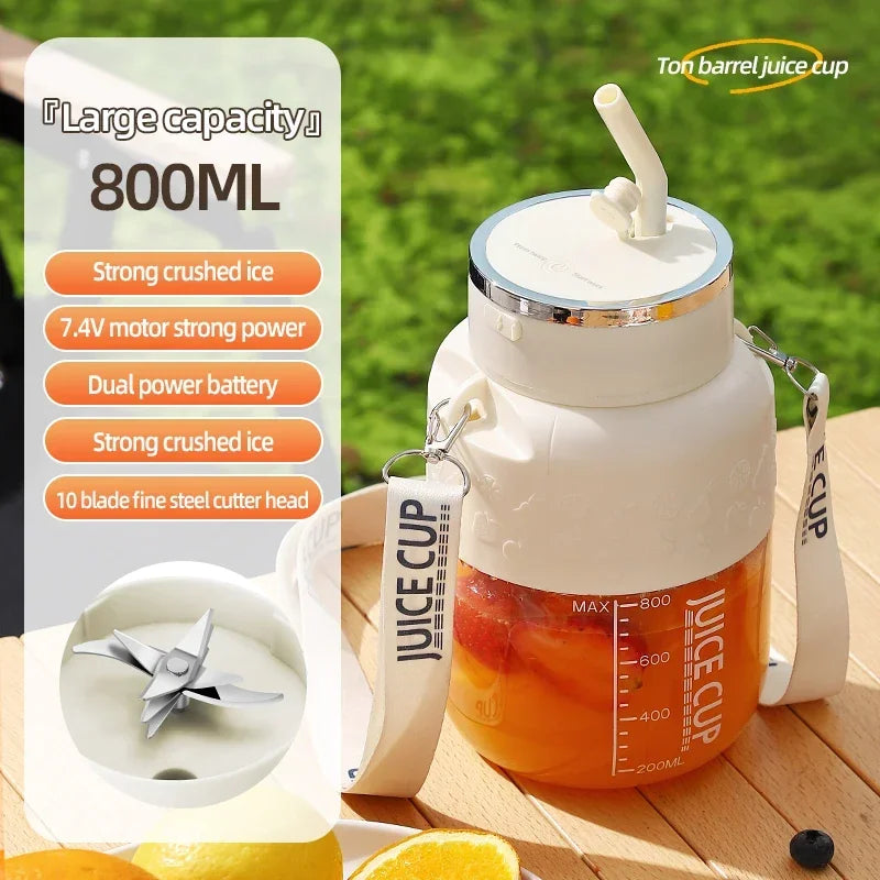 Portable Wireless Electric Juicer Cup  Blender