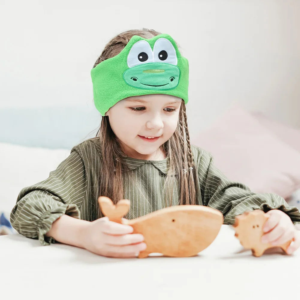 Soft Kids Bluetooth Eye Mask – Comfortable Sleep Headphones