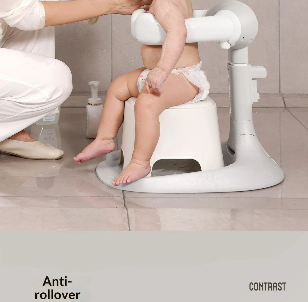 Portable Foldable Baby Bathtub – Non-Slip Space-Saving Bath Tub for Newborns & Toddlers