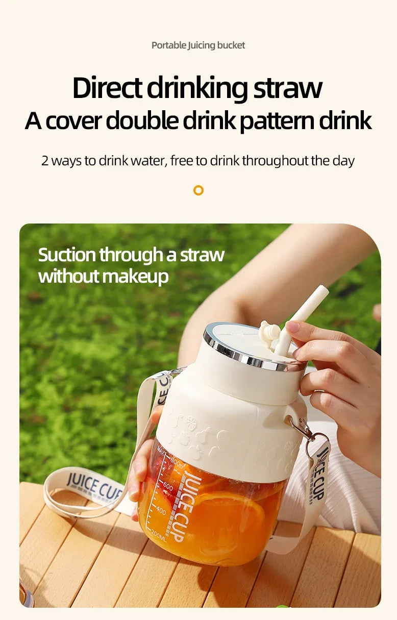 Portable Wireless Electric Juicer Cup  Blender