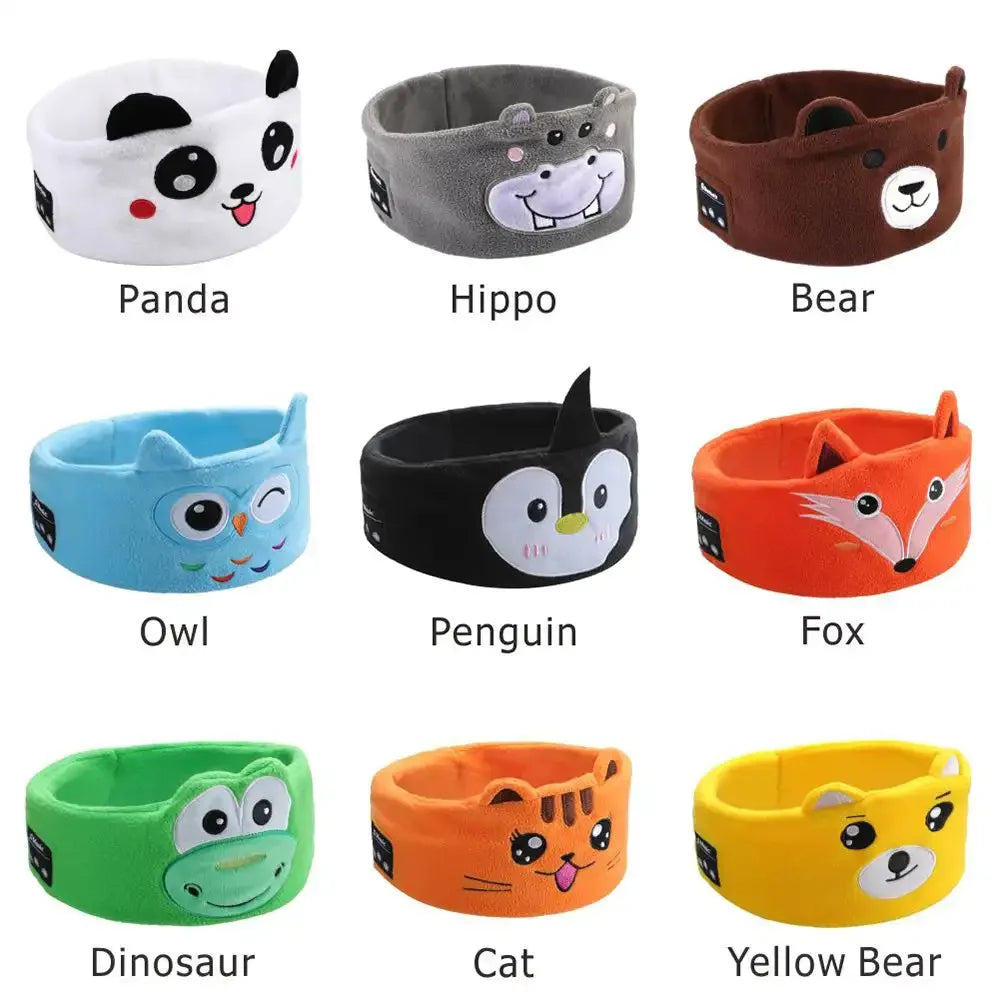 Soft Kids Bluetooth Eye Mask – Comfortable Sleep Headphones
