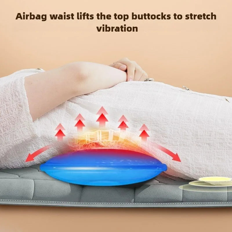 Electric Full Body Massage Mattress – Heating, Airbag & Vibration Massage Cushion